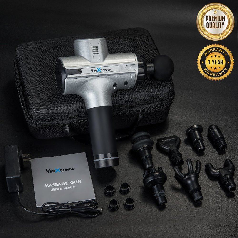 Massage Gun Deep Tissue Handheld Muscle Massager - Picture 7 of 10